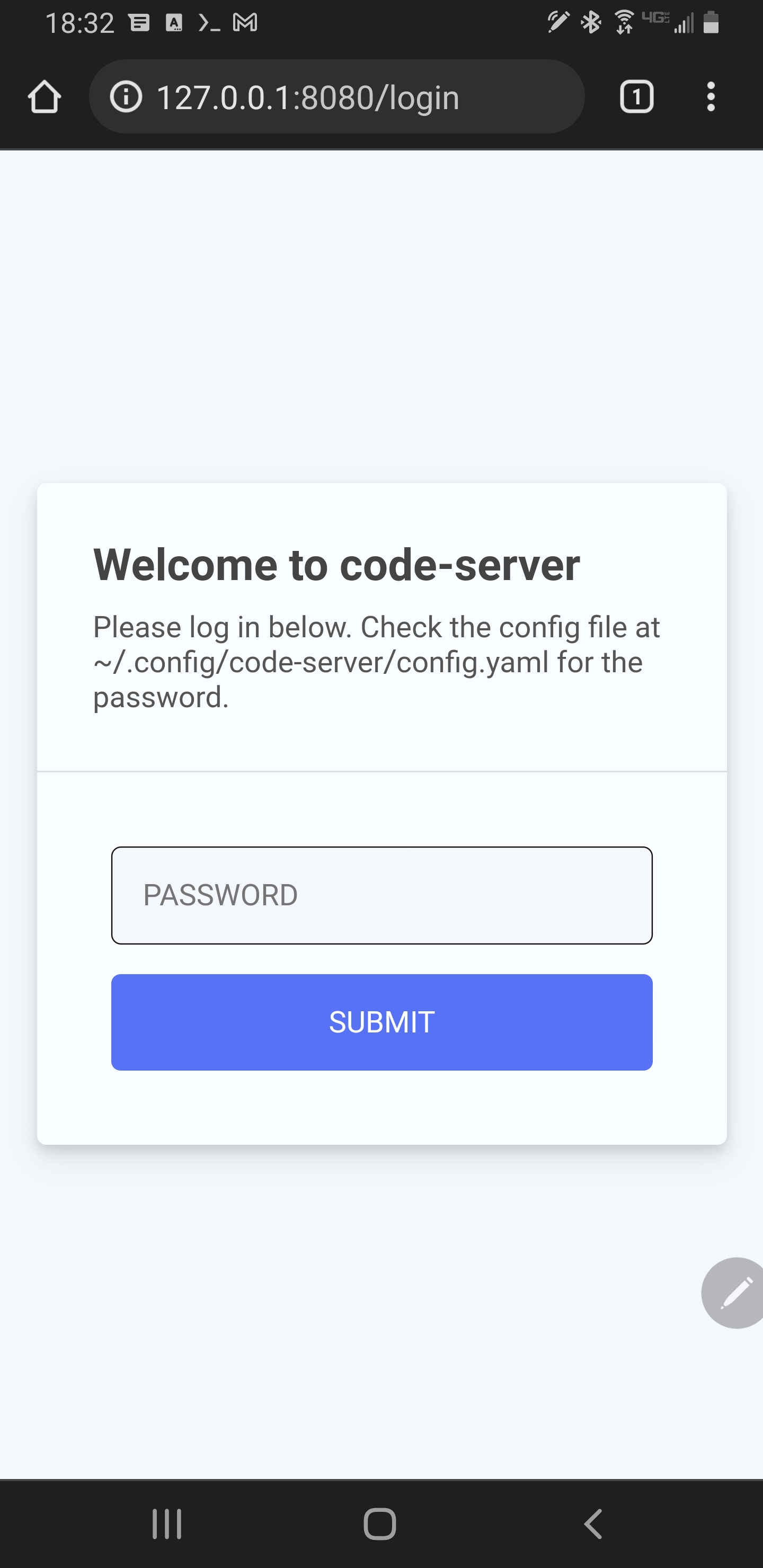 vscode browser login